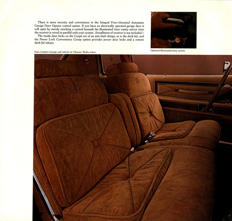 1978 Lincoln Continental Brochure Page 1